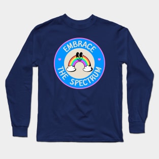 Embrace The Spectrum - Gender Spectrum or Sexuality Spectrum Long Sleeve T-Shirt